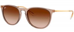 Gafas de Sol - Ray-Ban - RB4171 ERIKA - 674413  TRANSPARENT LIGHT BROWN // BROWN GRADIENT