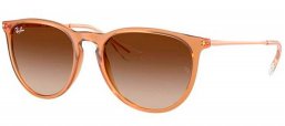 Gafas de Sol - Ray-Ban - RB4171 ERIKA - 681413  RUBBER BEIGE // BROWN GRADIENT
