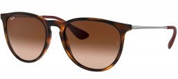 Gafas de Sol - Ray-Ban - RB4171 ERIKA - 865/13 RUBBER HAVANA // BROWN GRADIENT