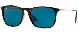 Gafas de Sol - Ray-Ban - RB4187 CHRIS - 639080 HAVANA // DARK BLUE