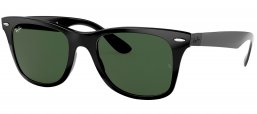 Gafas de Sol - Ray-Ban - RB4195 WAYFARER LITERFORCE - 601/71 BLACK // GREEN