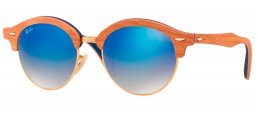 Gafas de Sol - Ray-Ban - RB4246M - 11807Q GOLD BROWN //GREY GRADEINT BROWN MIRROR BLUE