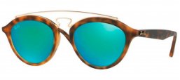Gafas de Sol - Ray-Ban - RB4257 - 60923R MATTE HAVANA // GREEN MIRROR GREEN