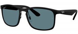 Gafas de Sol - Ray-Ban - RB4264 - 601S80  MATTE BLACK // BLUE CHROMANCE POLARIZED