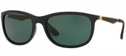 Gafas de Sol - Ray-Ban - RB4267 - 622771 SHINY BLACK // GREEN