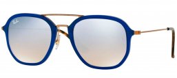 Gafas de Sol - Ray-Ban - RB4273 - 62599U SHINY BLUE // GREY MIRROR GRADIENT