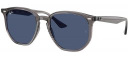 Gafas de Sol - Ray-Ban - RB4306 - 687380  OPAL GREY // DARK BLUE