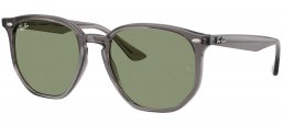 Gafas de Sol - Ray-Ban - RB4306 - 687382  OPAL GREY // GREEN