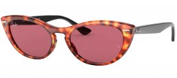 Gafas de Sol - Ray-Ban - RB4314N NINA - 1249U0 HAVANA RED // VIOLET GOLD MIRROR PHOTOCHROMIC
