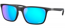 Gafas de Sol - Ray-Ban - RB4330CH CHROMANCE - 601SA1 SAND BLACK // GREEN MIRROR POLARIZED