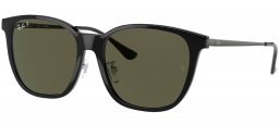 Gafas de Sol - Ray-Ban - RB4333D - 601/9A BLACK // GREEN POLARIZED