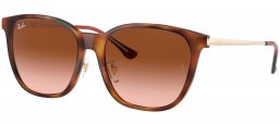 Gafas de Sol - Ray-Ban - RB4333D - 710/13 LIGHT HAVANA // BROWN GRADIENT