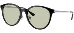 Gafas de Sol - Ray-Ban - RB4334D - 6292/2  BLACK // LIGHT GREEN