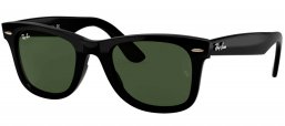 Gafas de Sol - Ray-Ban - RB4340 WAYFARER - 601 BLACK // GREEN