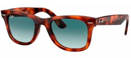 Gafas de Sol - Ray-Ban - RB4340 WAYFARER - 63973M RED HAVANA // BLUE GREY GRADIENT