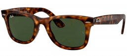 Gafas de Sol - Ray-Ban - RB4340 WAYFARER - 710 HAVANA // GREEN