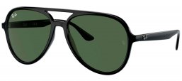 Gafas de Sol - Ray-Ban - RB4376 - 601/71 BLACK // DARK GREEN
