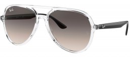 Gafas de Sol - Ray-Ban - RB4376 - 647711 TRANSPARENT // GREY GRADIENT