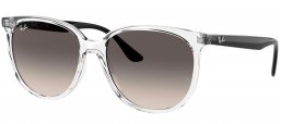 Gafas de Sol - Ray-Ban - RB4378 - 647711 TRANSPARENT // GREY GRADIENT
