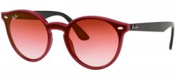 Gafas de Sol - Ray-Ban - RB4380N BLAZE PANTHOS - 64180T BORDEAUX DEMISHINY // CLEAR GRADIENT BORDEAUX GRADIENT BROWN