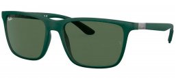 Gafas de Sol - Ray-Ban - RB4385 - 665771 GREEN // DARK GREEN