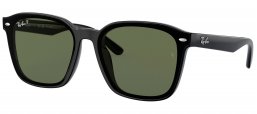 Gafas de Sol - Ray-Ban - RB4392D - 601/9A BLACK // DARK GREEN POLARIZED