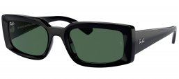 Gafas de Sol - Ray-Ban - RB4395 KILIANE - 667771  BLACK // DARK GREEN