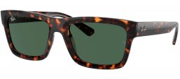 Gafas de Sol - Ray-Ban - RB4396 WARREN - 135971  HAVANA // DARK GREEN
