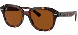 Gafas de Sol - Ray-Ban - RB4398 ERIK - 902/57 HAVANA // BROWN POLARIZED