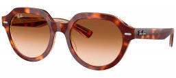 Gafas de Sol - Ray-Ban - RB4399 GINA - 141451  HAVANA // BROWN GRADIENT TRANSPARENT