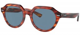 Gafas de Sol - Ray-Ban - RB4399 GINA - 954/62  STRIPED HAVANA // BLUE