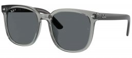 Gafas de Sol - Ray-Ban - RB4401D - 659981  TRANSPARENT GREY // DARK GREY POLARIZED