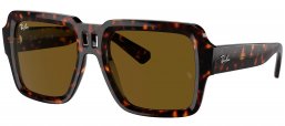Gafas de Sol - Ray-Ban - RB4408 MAGELLAN - 135973  HAVANA // DARK BROWN
