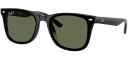 Gafas de Sol - Ray-Ban - RB4420 - 601/9A  BLACK // DARK GREEN POLARIZED