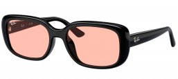 Gafas de Sol - Ray-Ban - RB4421D - 667784  BLACK // LIGHT PINK