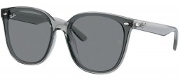 Gafas de Sol - Ray-Ban - RB4423D - 645087  TRANSPARENT GREY // DARK GREY
