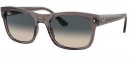 Gafas de Sol - Ray-Ban - RB4428 - 667571 OPAL DARK GREY // GREY GRADIENT