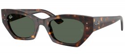 Gafas de Sol - Ray-Ban - RB4430 ZENA - 135971  HAVANA // DARK GREEN