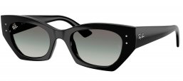 Gafas de Sol - Ray-Ban - RB4430 ZENA - 667711  BLACK // GREY GRADIENT