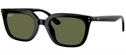 Gafas de Sol - Ray-Ban - RB4439D - 901/9A BLACK // DARK GREEN POLARIZED