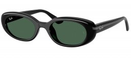 Gafas de Sol - Ray-Ban - RB4441D - 667771  BLACK // DARK GREEN