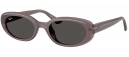 Gafas de Sol - Ray-Ban - RB4441D - 677787  TRANSPARENT DARK GREY // DARK GREY