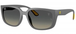 Gafas de Sol - Ray-Ban - RB4443M - F60811  MATTE GREY // LIGHT GREY GRADIENT