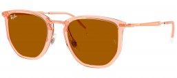 Gafas de Sol - Ray-Ban - RB4451 - 680133  TRANSPARENT BEIGE // BROWN