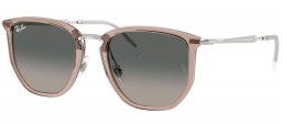 Gafas de Sol - Ray-Ban - RB4451 - 680271  TRANSPARENT GREY // GREY GRADIENT