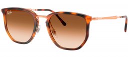 Gafas de Sol - Ray-Ban - RB4451 - 680451  TRANSPARENT HAVANA ORANGE // BROWN GRADIENT