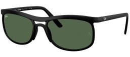Gafas de Sol - Ray-Ban - RB4452 - 601S71  SAND BLACK // DARK GREEN