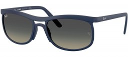 Gafas de Sol - Ray-Ban - RB4452 - 633111  SAND DARK BLUE // GRADIENT GREY