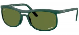 Gafas de Sol - Ray-Ban - RB4452CH - 6016/2 SAND GREEN // GREEN CHROMANCE POLARIZED