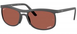 Gafas de Sol - Ray-Ban - RB4452CH - 60171A SAND GREY // PURPLE CHROMANCE POLARIZED